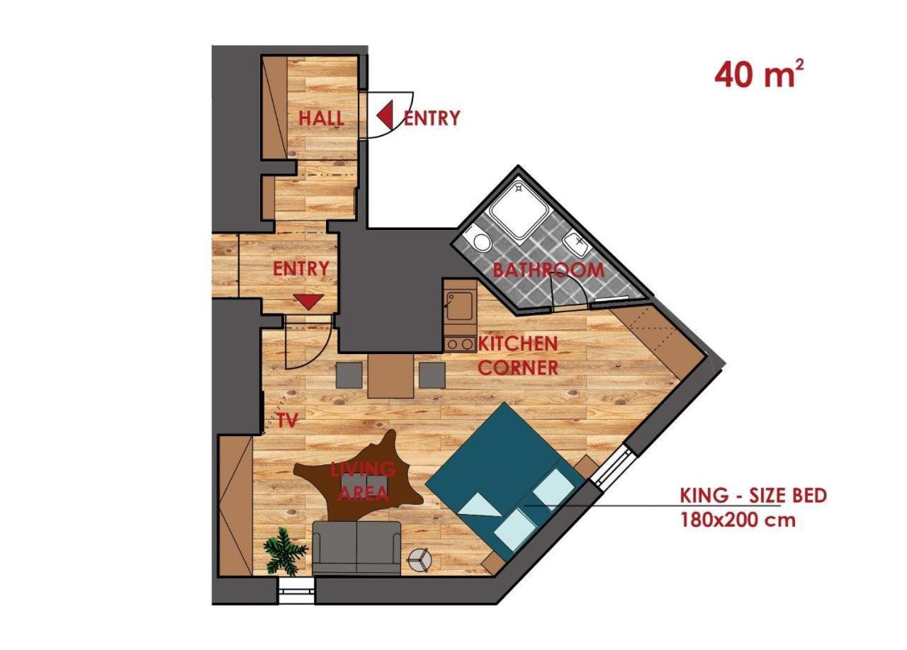 Bohemian Chic 2 Bedroom 2 Bathroom Loft With Hanging Chair Praag Buitenkant foto
